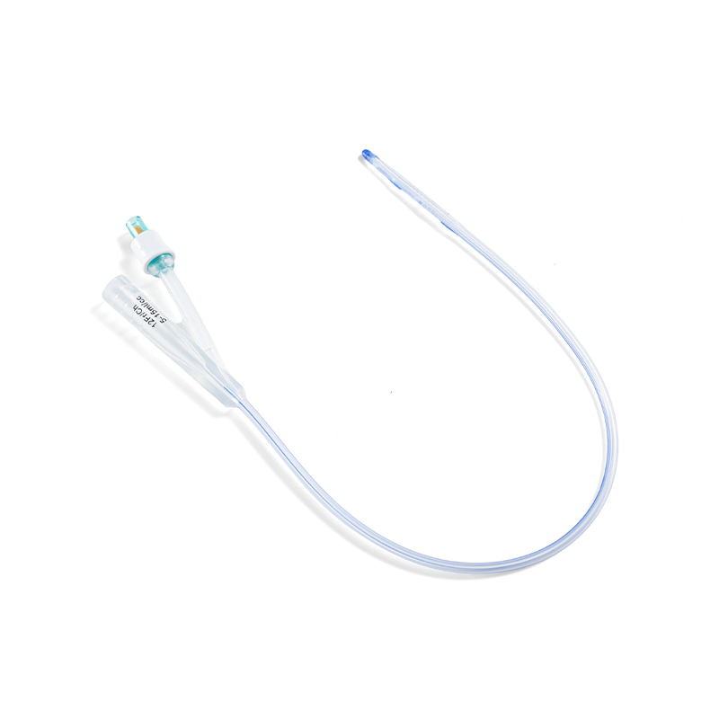 Cateter Foley din silicon cu 2 căi de înaltă biocompatibilitate de calitate medicală