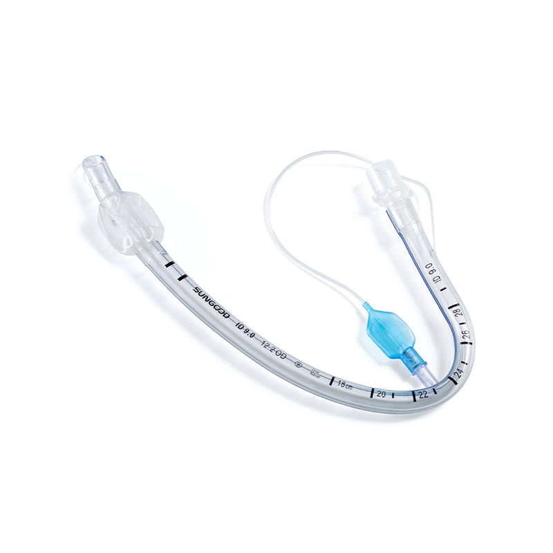 Tub endotraheal preformat cu manșetă orală